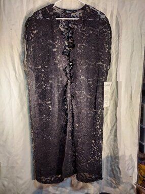 ASHRO Coverup Wrap Size 8 Black New